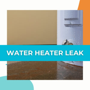 services - water heater leak damage